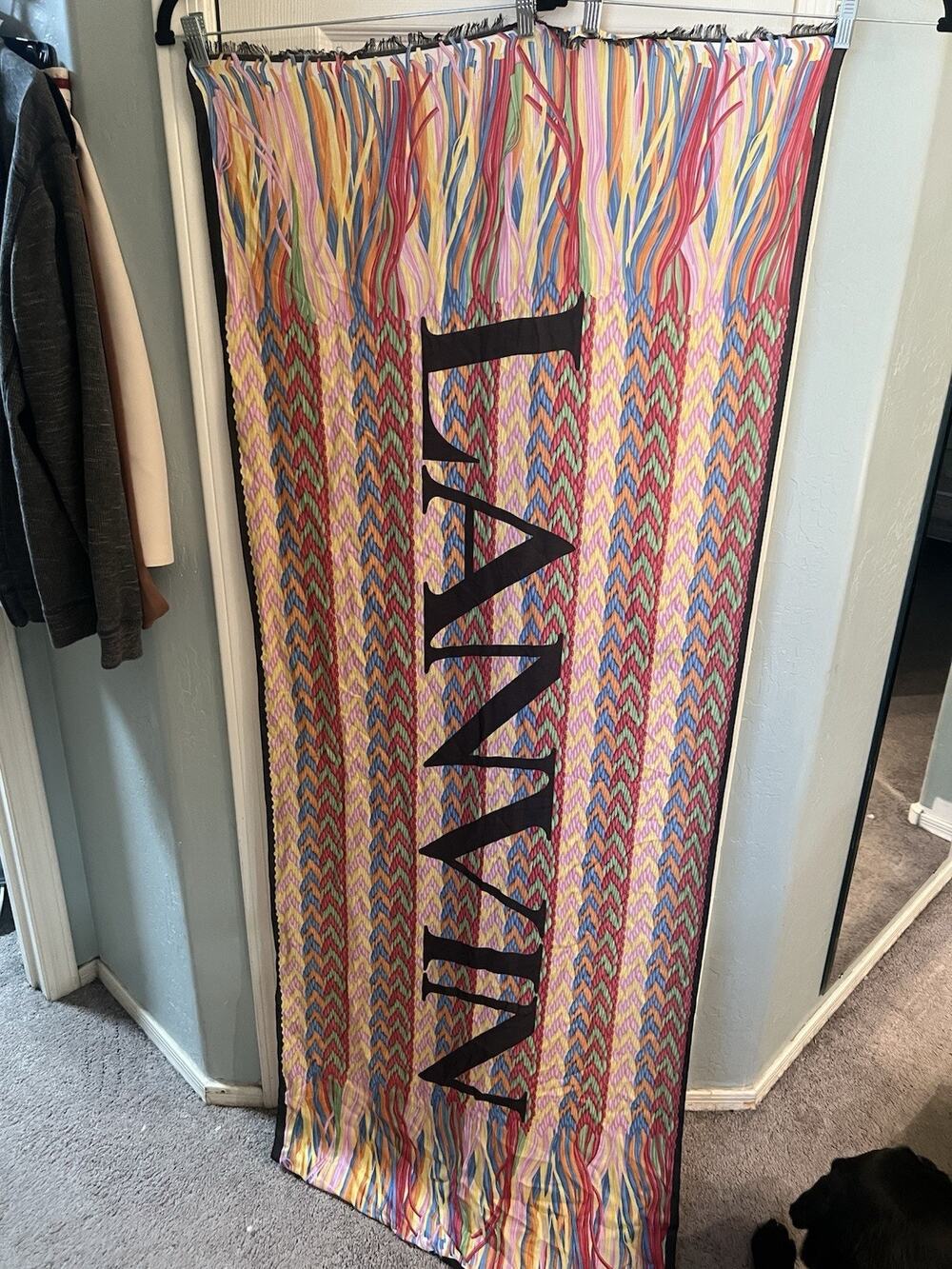 Lanvin Silk Scarf